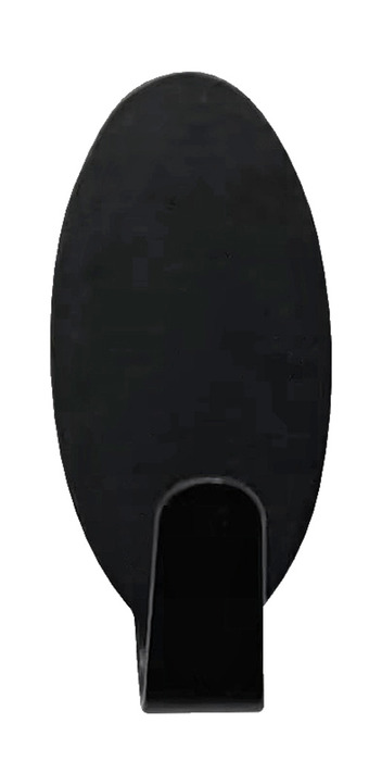 Krok selvklebende 35 mm svart 3 stk.